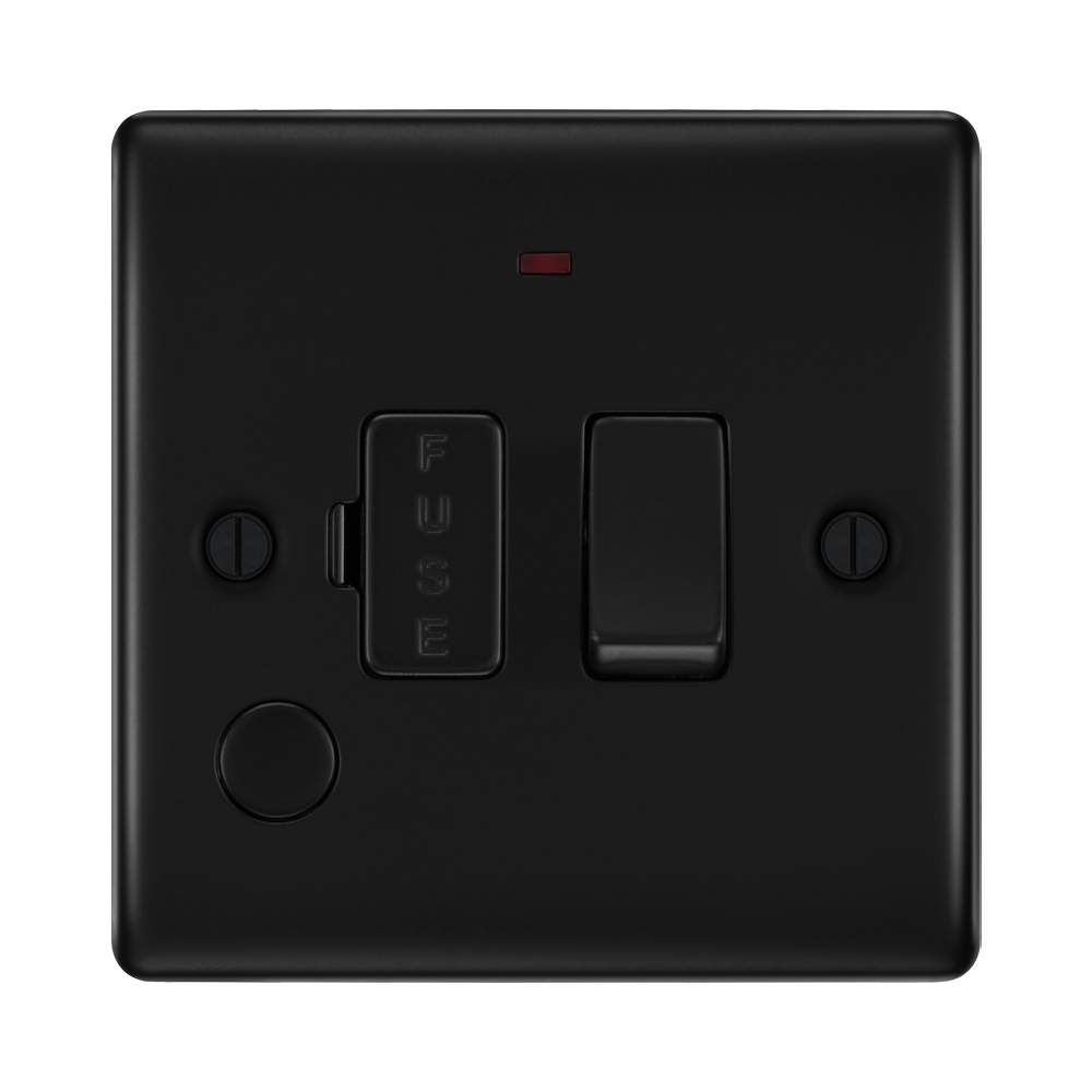 BG Nexus Metal Matt Black Switched Spur Neon & Flex