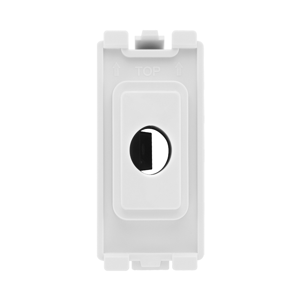 BG White Moulded PVC Flex Outlet Grid Module RFLEX – product view 1