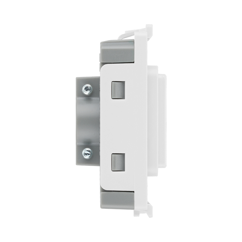 BG White Moulded PVC Flex Outlet Grid Module RFLEX – product view 4