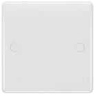 BG Moulded White PVC 25A Flex Outlet Plate 858 - The Switch Depot
