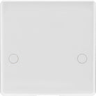 BG Moulded White PVC 45A Cooker Outlet Plate 879 - The Switch Depot