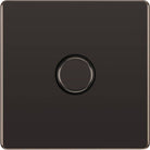 BG Screwless Black Nickel 1G Dimmer Switch FBN81 - The Switch Depot
