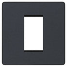 Evolve Polycarbonate Matt Grey 1G Euro Plate PCDMGEMS1B - The Switch Depot