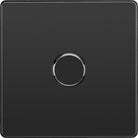 Evolve Polycarbonate Black Chrome 1G Dimmer Switch PCDBC81B - The Switch Depot