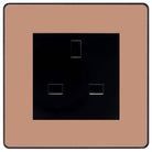 Evolve Polycarbonate Polished Copper 13A Unswitched Socket PCDCP13AUSSB - The Switch Depot