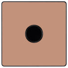 Evolve Polycarbonate Polished Copper 1G Dimmer Switch PCDCP81B - The Switch Depot