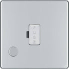 BG Screwless Polished Chrome 13A Unswitched Spur with Flex Outlet FPC55 - The Switch Depot