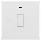 BG Moulded White PVC 13A Unswitched Spur with Neon and Flex Outlet 857 - The Switch Depot