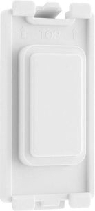 BG White Moulded PVC Blank Grid Module RBLNK - The Switch Depot