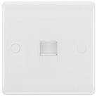 BG Moulded White PVC Slave Telepone Socket 8BTS/1 - The Switch Depot
