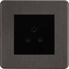 Knightsbridge Screwless Smoked Bronze 5A Unswitched Socket SF5AMSBB - The Switch Depot