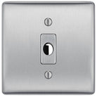 Nexus Metal Brushed Steel Flex Outlet NBSFLEX - The Switch Depot