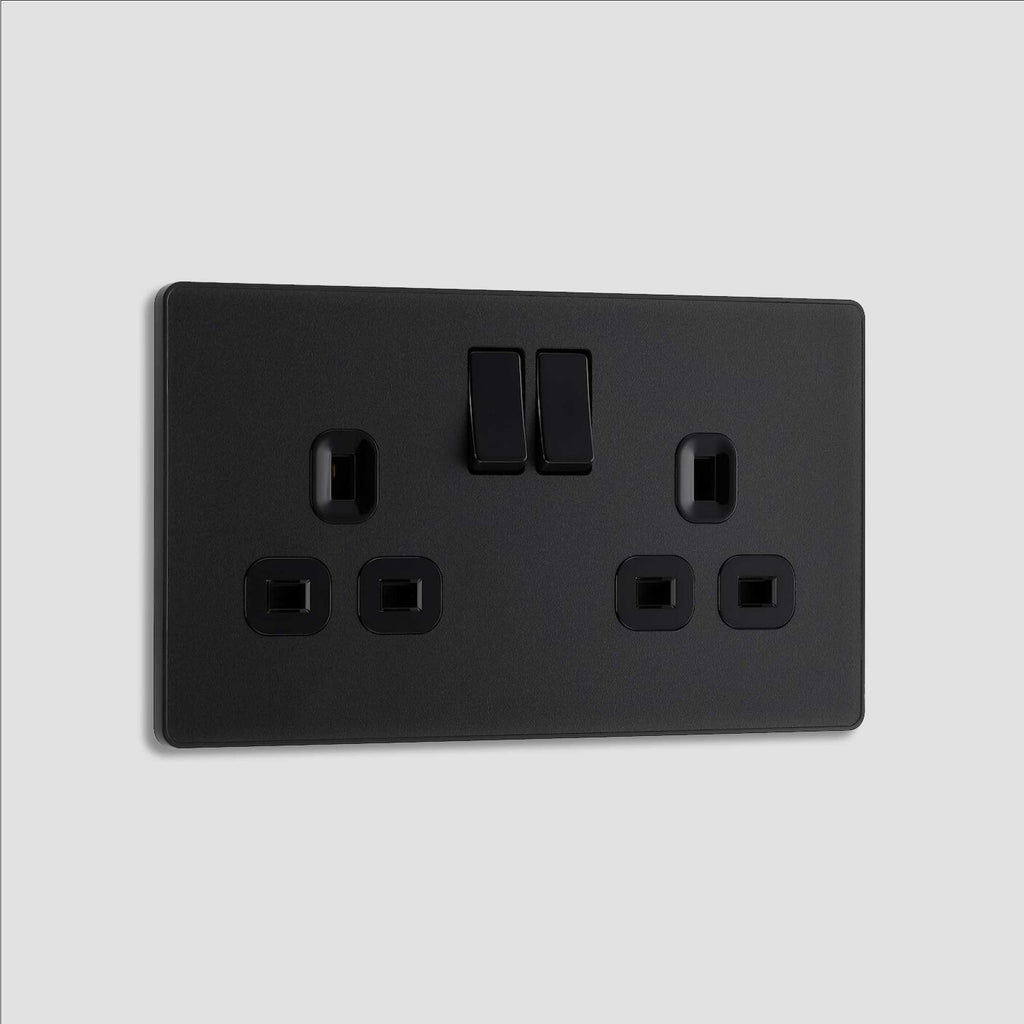 Explore Matt Black Switches and Sockets