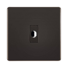 BG Nexus Screwless Black Nickel Flex Outlet FBNFLEX
