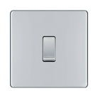 BG Nexus Screwless Polished Chrome 20A Double Pole Switch FPC30