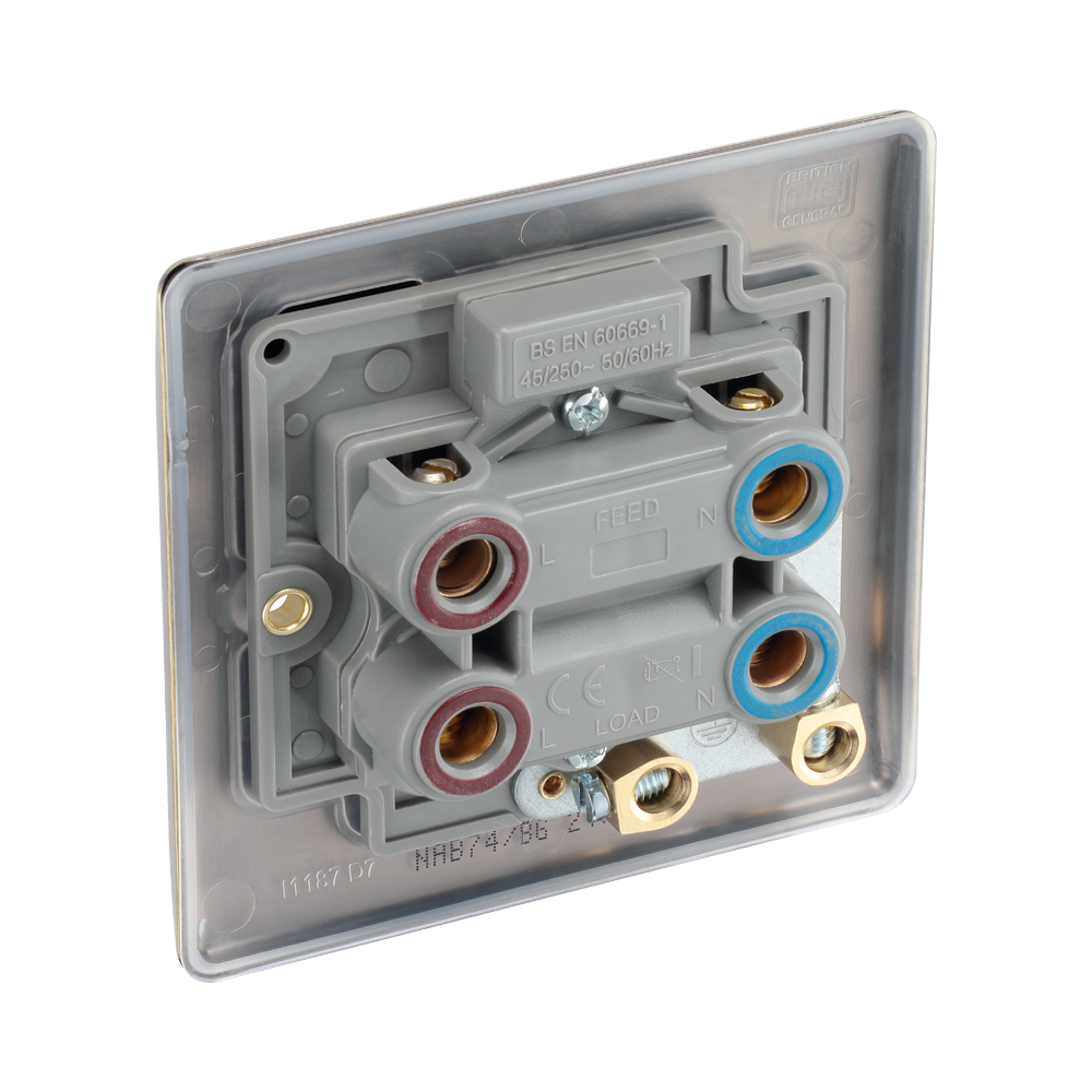BG Nexus Metal Antique Brass Cooker Switch