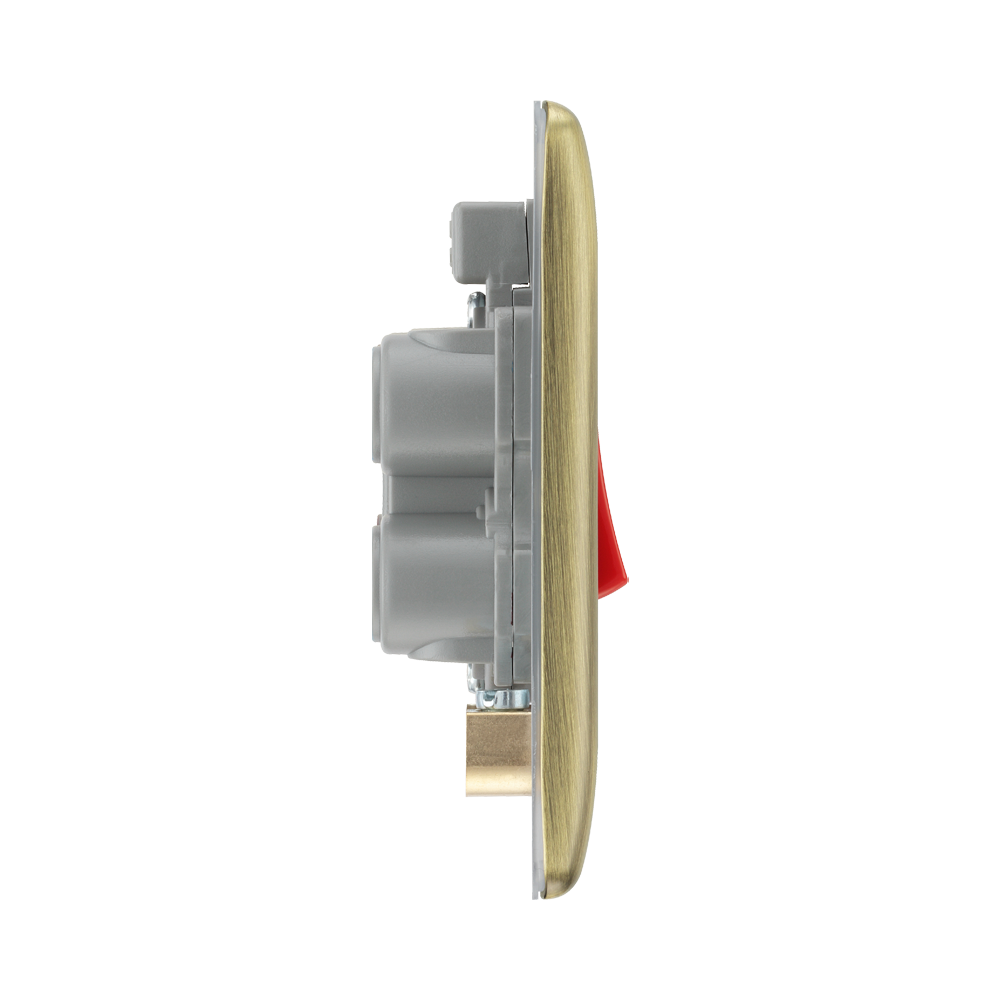 BG Nexus Metal Antique Brass Cooker Switch