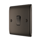 BG Nexus Black Nickle 1 Gang Switch