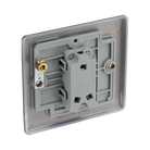 BG Nexus Black Nickle 1 Gang Switch