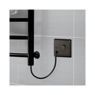 BG Nexus Metal Black Nickel Switched Spur with Neon & Flex shown in an interior setting