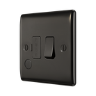 BG Nexus Metal Black Nickel Switched Spur with Neon & Flex