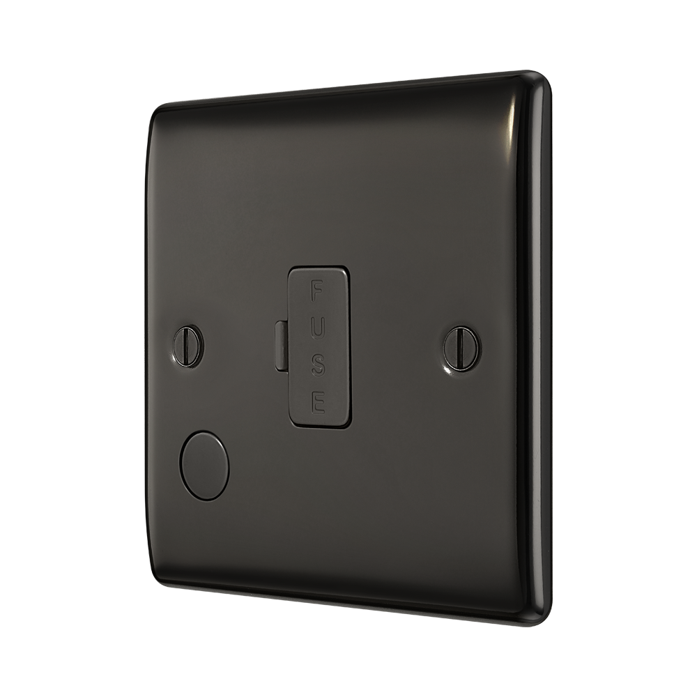 BG Nexus Metal Black Nickel Unswitched Spur with Flex