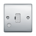 BG Nexus Metal Polished Chrome Unswitched Spur with Flex