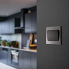BG Evolve Polycarbonate Black Chrome 1G Wide Rocker Light Switch PCDBC12WB Available From RS Electrical kitchen interior