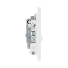 Additional view 7 of BG Evolve Brushed Steel 13A Switched Spur with LED and Flex Outlet
