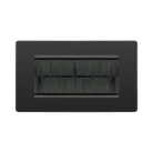 BG Evolve Matt Black 4G Cable Brush Outlet PCDMB4GBRB