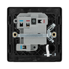 BG Evolve Matt Black 13A Switched Spur with LED and Flex Outlet PCDMB52B - view 4