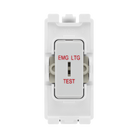 BG White Moulded PVC 20A 2 Way Printed Key Grid Module R12EL – product view 1
