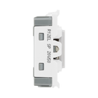 BG White Moulded PVC 20A 2 Way Printed Key Grid Module R12EL – product view 4