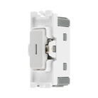 BG White Moulded PVC 20A 2 Way Key Grid Module R12KY – product view 2