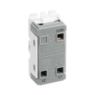 BG White Moulded PVC 20A 2 Way Grid Module R12 – product view 3