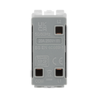 BG White Moulded PVC 20A SP Centre off Retractive Grid Module R14C – product view 3