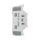 BG White Moulded PVC 20A SP Centre off Retractive Grid Module R14C – product view 4