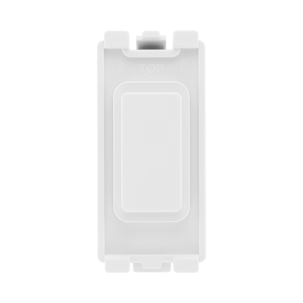 BG White Moulded PVC Blank Grid Module RBLNK – product view 1