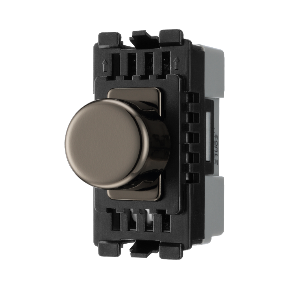BG Black Nickel Dimmer Grid Switch RBNDLT – product view 2