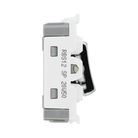 BG Brushed Steel 20A 2 Way Grid Switch RBS12 – product view 4