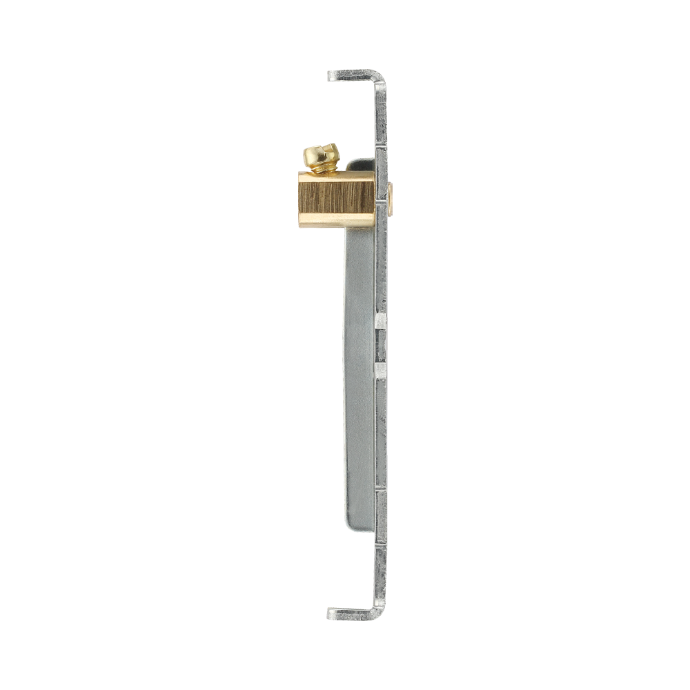 BG Nexus Metal & Moulded PVC 1-2 Gang Grid Frame RFR12 – Side view