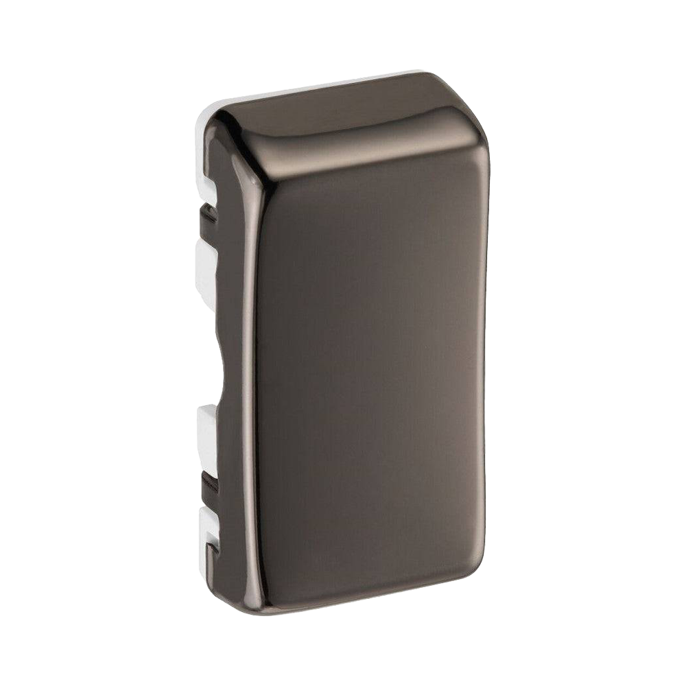 BG Grid Black Nickel Engraved Unprinted Rocker RRUPBN Available from RS Electrical Supplies