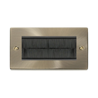 Click Deco Antique Brass 4G Cable Brush Outlet VPAB4BRUSHBK