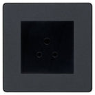 Evolve Polycarbonate Matt Grey 2A Unswitched Socket PCDMG2AUSSB - The Switch Depot