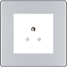 BG Screwless Polished Chrome 2A Unswitched Socket FPC28MW - The Switch Depot