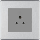 BG Screwless Brushed Steel 5A Unswitched Socket FBS29MG - The Switch Depot