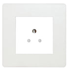 Evolve Polycarbonate Pearlescent White 5A Unswitched Socket PCDCL5AUSSW - The Switch Depot
