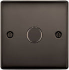 Nexus Metal Black Nickel 1G Dimmer Switch NBN81 - The Switch Depot