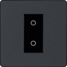 Evolve Polycarbonate Matt Grey Single Secondary Touch Dimmer Switch PCDMGTDS1B - The Switch Depot