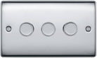 Nexus Metal Polished Chrome 3G Dimmer Switch NPC83 - The Switch Depot